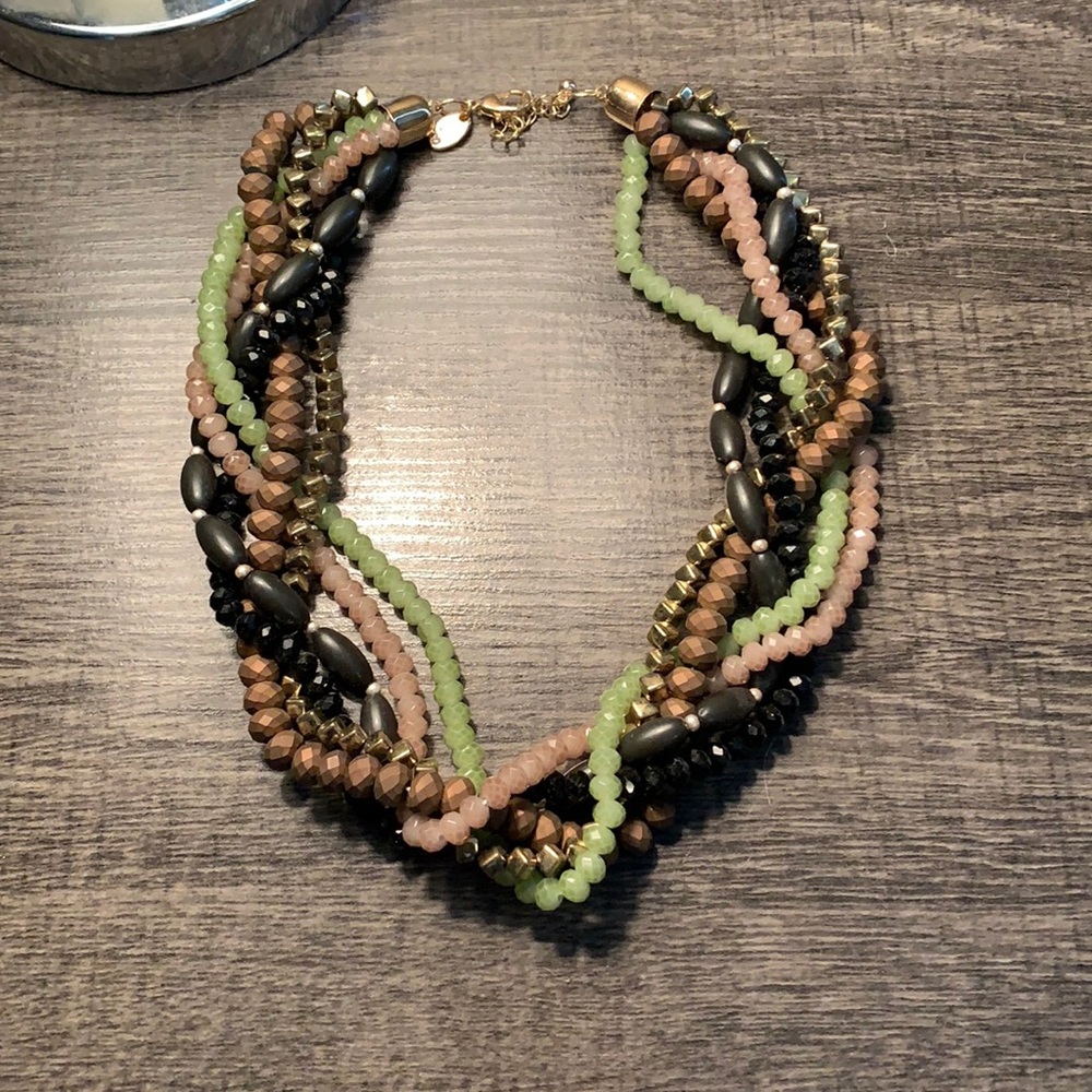 Beautiful beaded necklace!